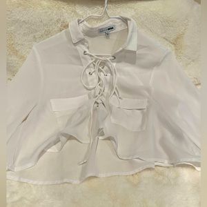 Small long sleeve sheer size small